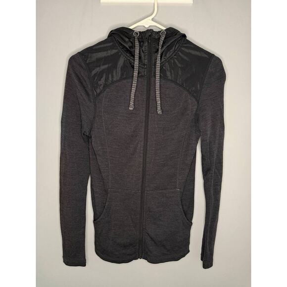 Smartwool Women's NTS Mid 250 Hoody Sport 100% Merino Wool Charcoal Gray Small - Picture 9 of 14